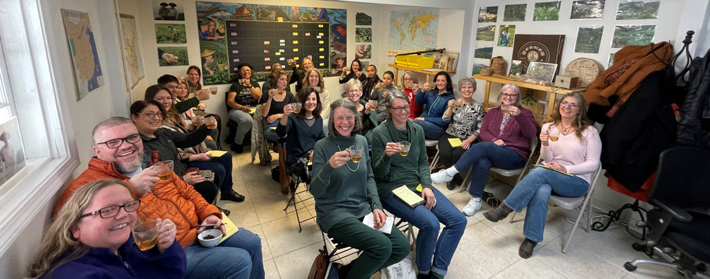 Tea Tasting Group Photo