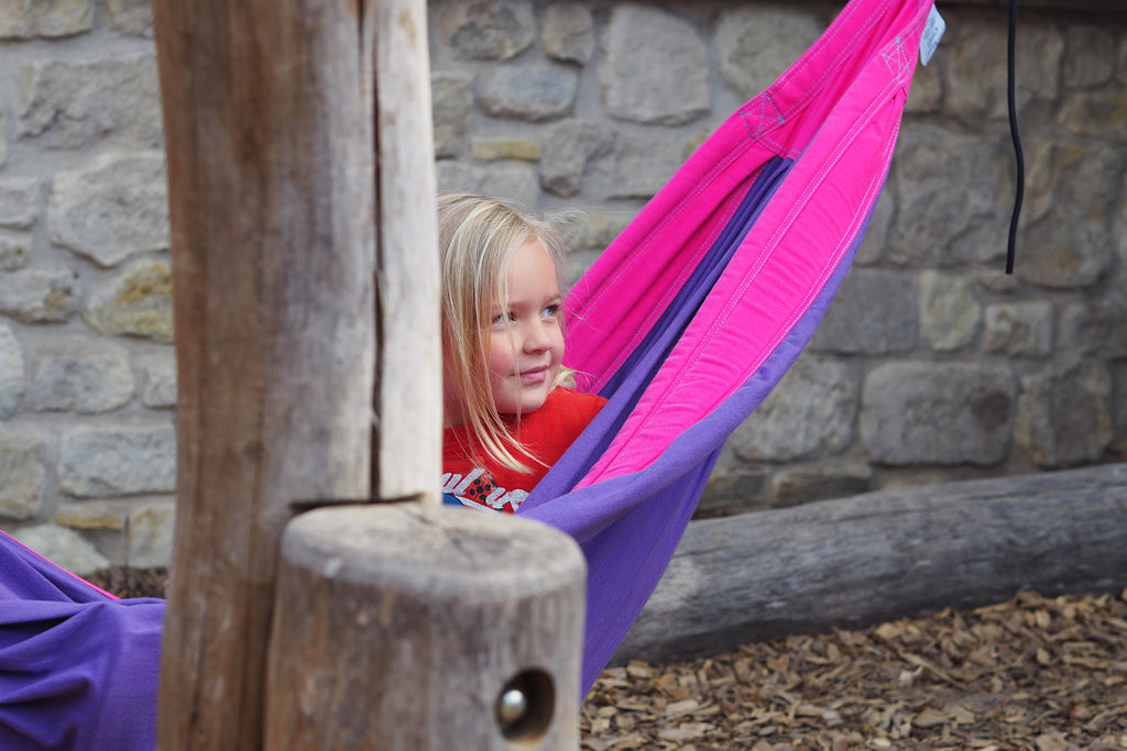 Hamac enfant à la crèche