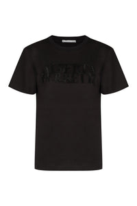 Cotton crew-neck T-shirt