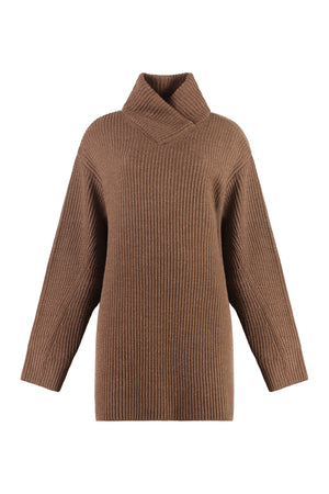 Wool blend pullover-0