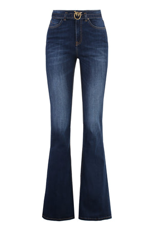 Flora boot-cut jeans-0