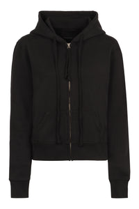 Callie full zip cotton hoodie