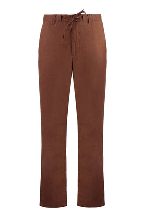 Linen trousers-0