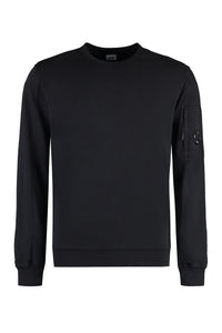 Cotton crew-neck sweatshirt