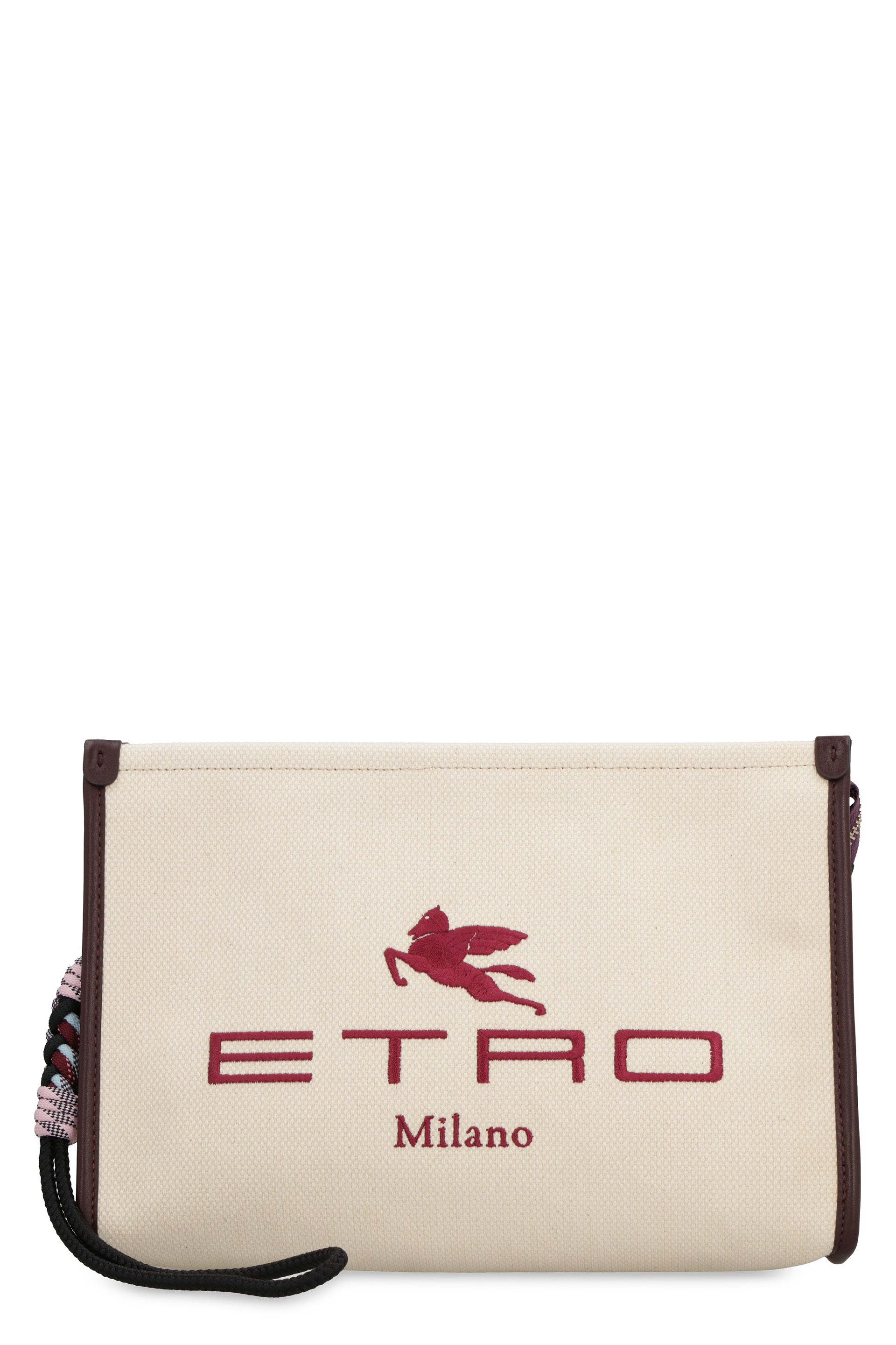 Canvas clutch
