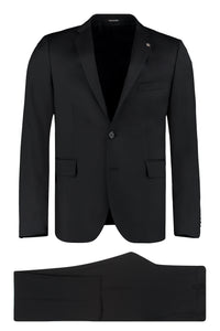 Virgin wool two-piece suit