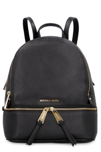 Rhea leather medium backpack