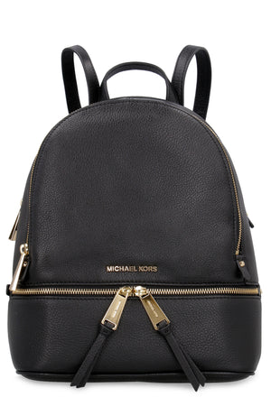 Rhea leather medium backpack-1