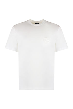 Cotton crew-neck T-shirt-0