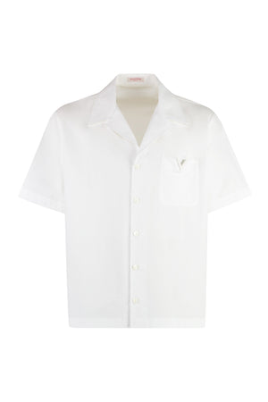 Cotton poplin shirt-0