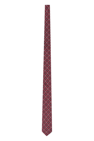 Jacquard silk tie-1