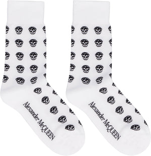 Logo cotton blend socks-1