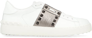 Valentino Garavani - Rockstud Untitled leather low-top sneakers-1