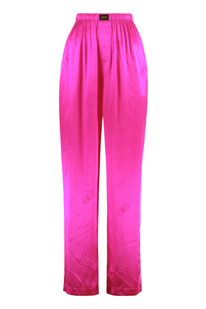Silk pajama pants-0