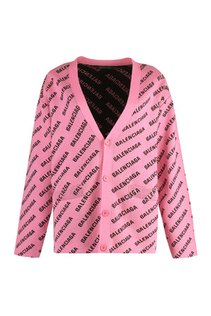 All over logo cardigan-0