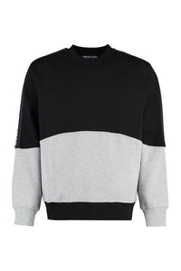 Cotton crew-neck sweatshirt