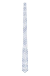 Jacquard silk tie