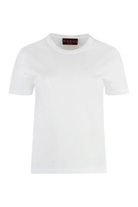 Cotton crew-neck T-shirt