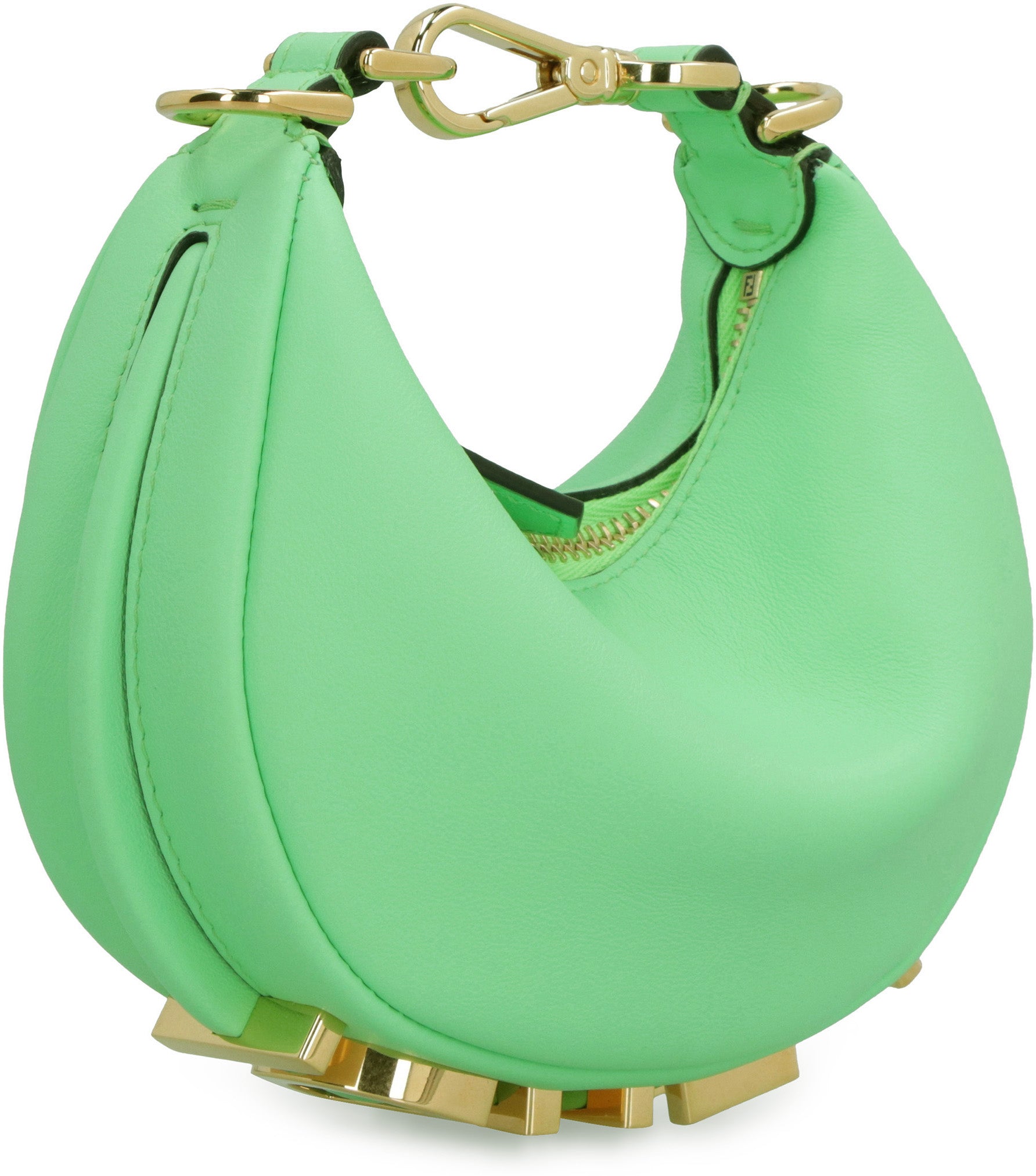 とっておきし福袋 Fendi - Nano Fendigraphy leather hobo-bag green - The Corner テープ・マスキングテープ