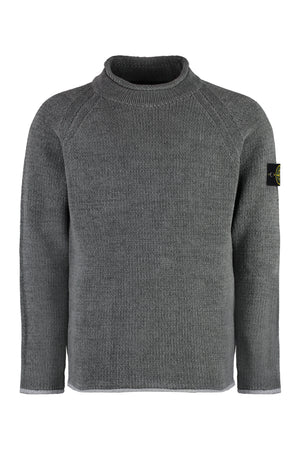 Cotton crew-neck sweater-0