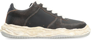 Wayne Leather low-top sneakers-1