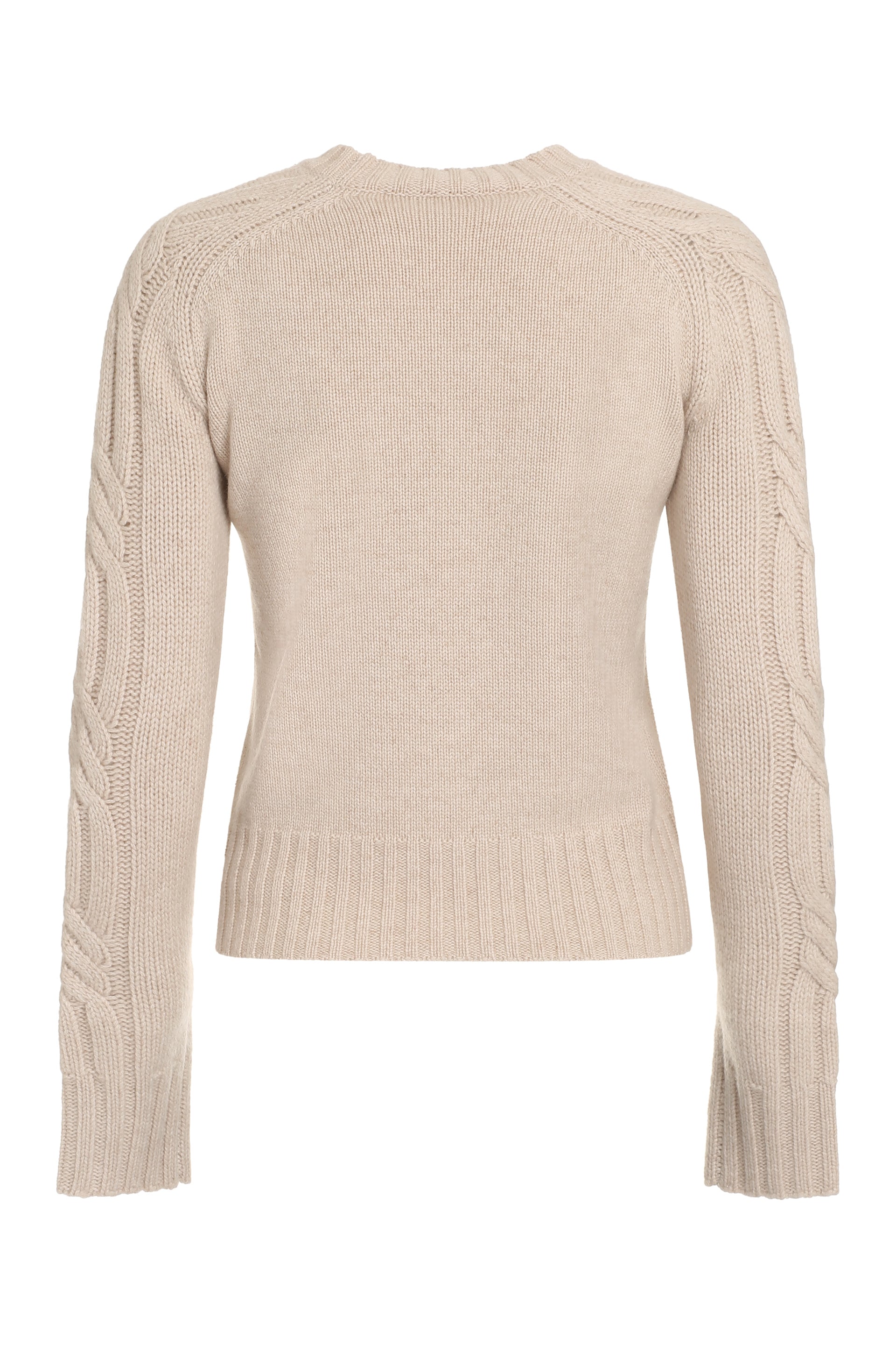 Max Mara - Berlina crew-neck cashmere sweater Beige - The Corner