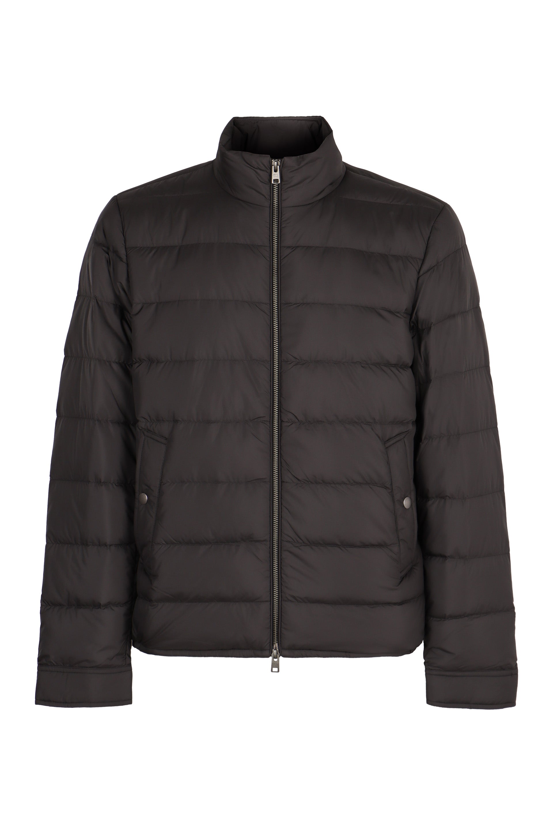 Woolrich - Full zip down jacket black - The Corner