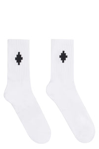 Cotton socks with logo
