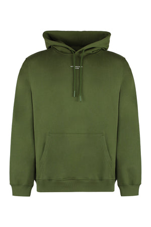 Slogan Classique hooded sweatshirt-0