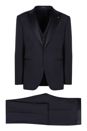 Three-piece wool suit-0