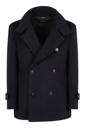 Wool blend peacoat-0