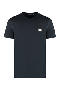 Cotton crew-neck T-shirt