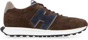 Hogan H601 leather low-top sneakers-1