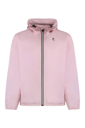 Claude Hooded nylon jacket-0