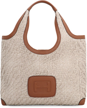 Hogan H-Bag Raffia tote bag-1