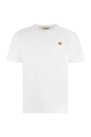 Cotton crew-neck T-shirt-0