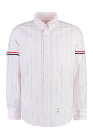 Striped cotton shirt-0