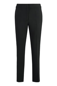 Viscose blend trousers