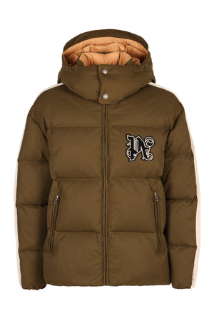 Hooded down jacket-0