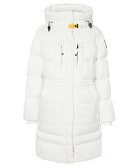 Eira long hooded down jacket