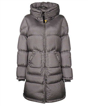 Angelica long hooded down jacket-0