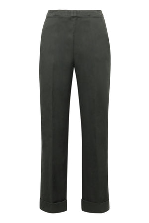 Cotton-linen trousers-0