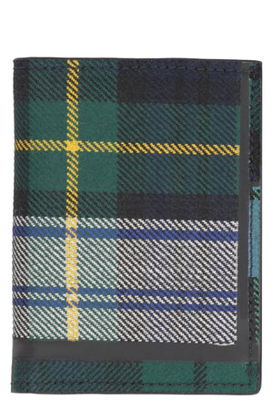 Tartan print wallet-1