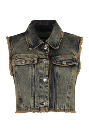 Scire denim vest-0