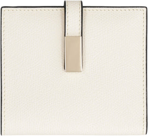 Leather flap-over wallet-1