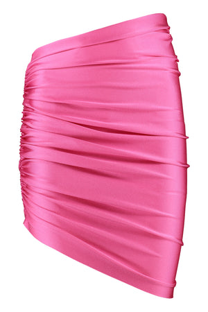 Technical fabric mini-skirt-0