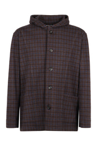 Luca virgin wool overshirt