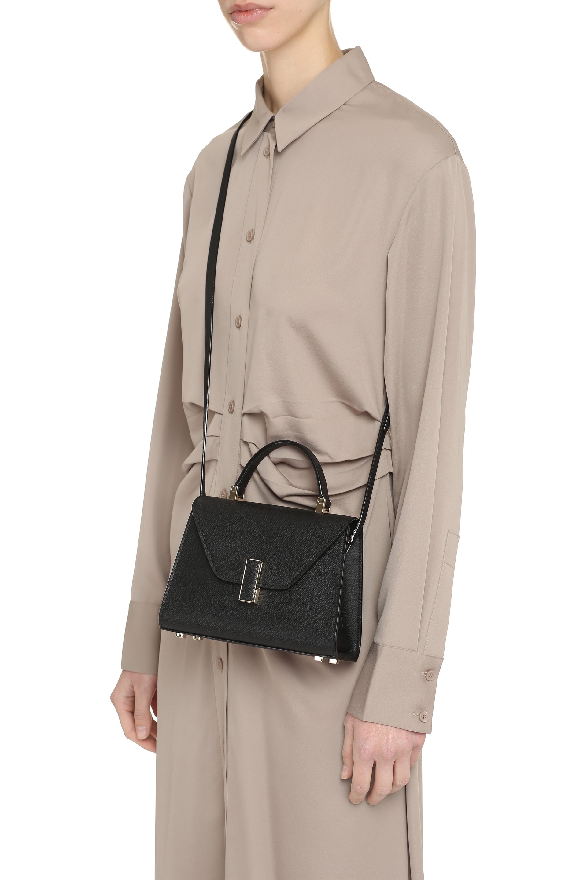 Valextra - Iside Micro handbag black - The Corner