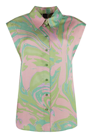 Cabiri printed viscose shirt-0