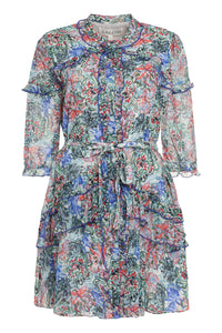 Tilly printed shirtdress